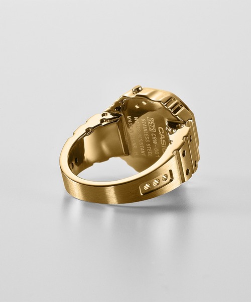 CASIO（カシオ）の「CASIO/カシオ 時計 CASIO RING WATCH リングウォッチ CRW-001G-9JR（アナログ腕時計・メンズ・ゴールド・FREE）」の6枚目の写真