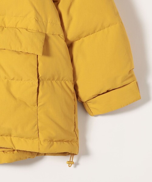 APPLEBUM フードダウンジャケット イエロー　M APPLEBUM】INNERCOTTON HOOD JACKET