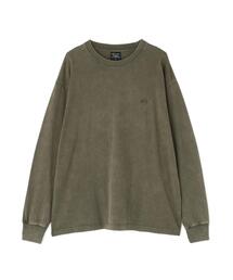 Alpha Industries（アルファインダストリーズ）の「【日本限定】Alpha Industries/アルファインダストリーズ/SNOW WASH LS T-SHIRT/スノー ウォッシュ Tシャツ（Tシャツ/カットソー）」