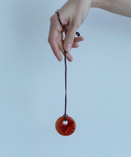 SMELLY so' carnelian cord necklace（ネックレス）｜SMELLY（スメリー