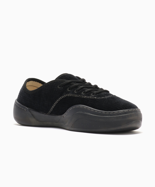 ERL(イーアールエル)の「ERL / イーアールエル UNISEX CORDUROY COUPE SNEAKERS(スニーカー・メンズ・ブラック・90/100/110)」の5枚目の写真