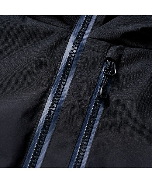 Foxfire（フォックスファイヤー）の「NANGA×Foxfire GORE-TEX WS フィッシングダウンジャケット（ダウンジャケット/コート・メンズ・ブラック/ブルー・S/M/L/XL）」の4枚目の写真