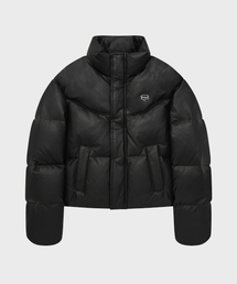 Fallett（ファレット）の「ウィメンズクロップダックダウンプファーブラック（ダウンジャケット/コート）」