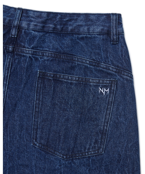 NOMANUAL(NOMANUAL)の「C.W WIDE DENIM PANTS - WASHED BLUE(デニムパンツ・レディース・その他・SMALL/MEDIUM/LARGE/X-SMALL)」の8枚目の写真