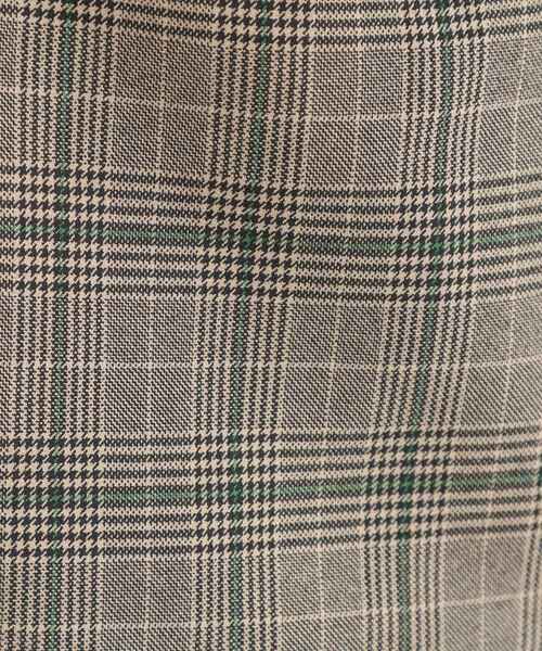 Cutie Blonde（キューティーブロンド）の「【セットアップ可】チェック柄 ダブルブレストテーラードゆるジャケット（テーラードジャケット・レディース・ダークブラウン系1/ベージュ系1・04/03/02/01）」の11枚目の写真