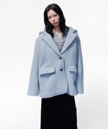 MOHAIR HOODIE JACKET / モヘア フーディー ジャケット