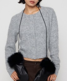 CROPPED EYELET DENIM ジャケット（デニムジャケット）｜LAGUA GEM