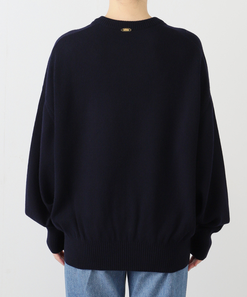 Deuxieme Classe（ドゥーズィエムクラス）の「JUSPER クルーネック プルオーバー（ニット/セーター・レディース・ネイビー・FREE）」の16枚目の写真
