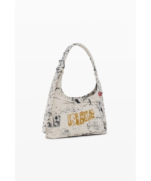 Desigual（デシグアル）の「グラフィティプリント ミニショルダーバッグ（ショルダーバッグ・レディース・ホワイト・FREE）」の5枚目の写真
