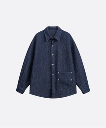 Check Stitching Stripe Shirt（シャツ/ブラウス）｜U:UME（ユーム）の