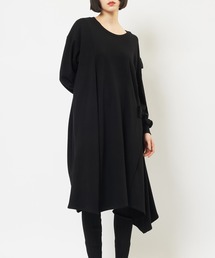 gomme｜ゴムのワンピース（ブラック/黒色系）通販 - ZOZOTOWN