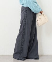 Kastane | 【一部店舗限定/3サイズ展開/高身長サイズ/低身長サイズ】B サイドシャーリングスラックス(その他パンツ)