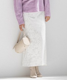 LAUTREAMONT | スノーベロアクラッシュスカート(スカート)