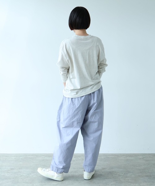bulle de savon(ビュルデサボン)の「ポニー刺繍 ロンT(Tシャツ/カットソー・レディース・ライム/オートミール/ネイビー・FREE)」の13枚目の写真