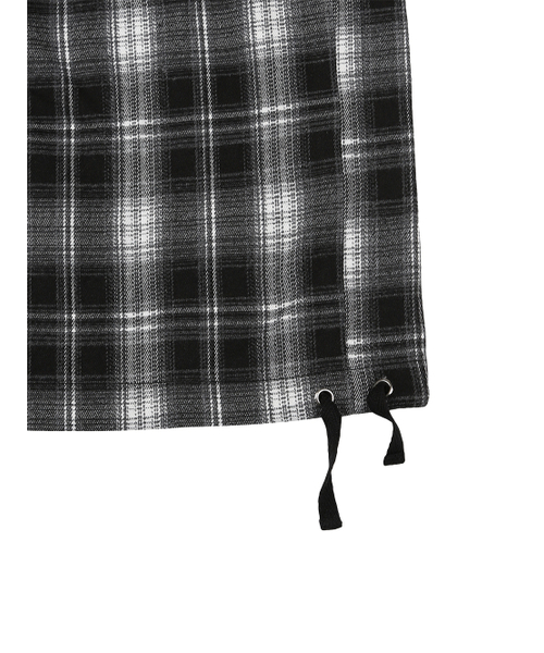 TUOMIO（トゥオミオ）の「FRILL LAYERED CHECK PANTS [BLACK]（その他パンツ・レディース・その他・1/2）」の5枚目の写真