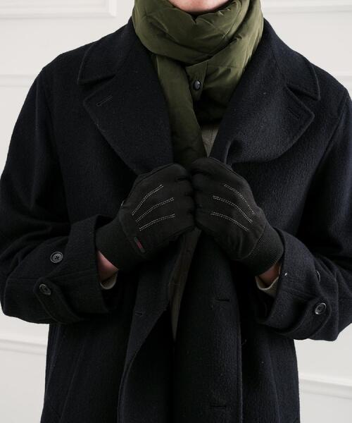 TAKEO KIKUCHI（タケオキクチ）の「【スマホ対応】スエードライク グローブ（手袋・メンズ・ネイビー/ダークブラウン/ブラック・00）」の12枚目の写真