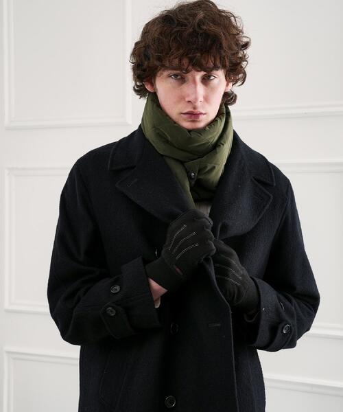 TAKEO KIKUCHI（タケオキクチ）の「【スマホ対応】スエードライク グローブ（手袋・メンズ・ネイビー/ダークブラウン/ブラック・00）」の13枚目の写真