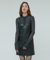 VERDEMAR（ベルデマール）の「イタリアナパラムスキンビスチェワンピース（ワンピース）」