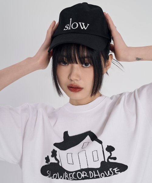 SLOW RECORD HOUSE(スローレコードハウス)の「ハウス 半袖Tシャツ_ブラック(Tシャツ/カットソー・レディース・その他・LARGE/MEDIUM)」の11枚目の写真