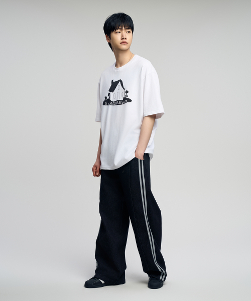 SLOW RECORD HOUSE(スローレコードハウス)の「ハウス 半袖Tシャツ_ブラック(Tシャツ/カットソー・レディース・その他・LARGE/MEDIUM)」の13枚目の写真