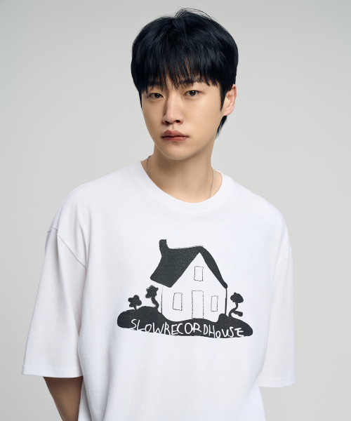 SLOW RECORD HOUSE(スローレコードハウス)の「ハウス 半袖Tシャツ_ブラック(Tシャツ/カットソー・レディース・その他・LARGE/MEDIUM)」の15枚目の写真