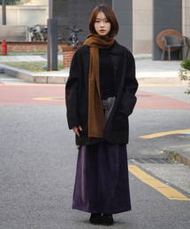 Woolly Cozy Coat (Black)