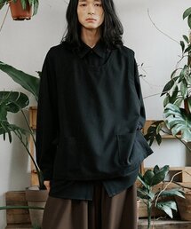 MALEN（マレン）の「ユニセックスシャツベストブラック（シャツ/ブラウス）」
