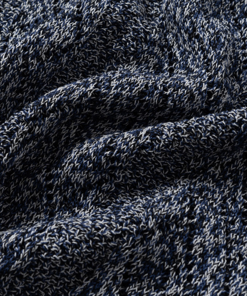 NONBLANK(ノンブランク)の「クロシェベスト_NAVY(ベスト・メンズ・ネイビー・MEDIUM/LARGE/X-LARGE)」の6枚目の写真