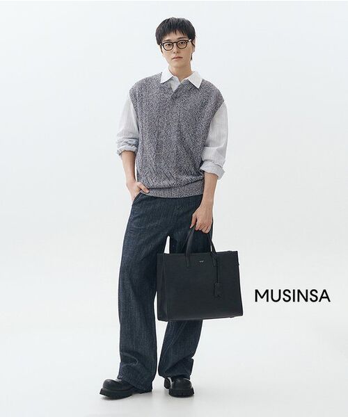 NONBLANK(ノンブランク)の「クロシェベスト_NAVY(ベスト・メンズ・ネイビー・MEDIUM/LARGE/X-LARGE)」の12枚目の写真