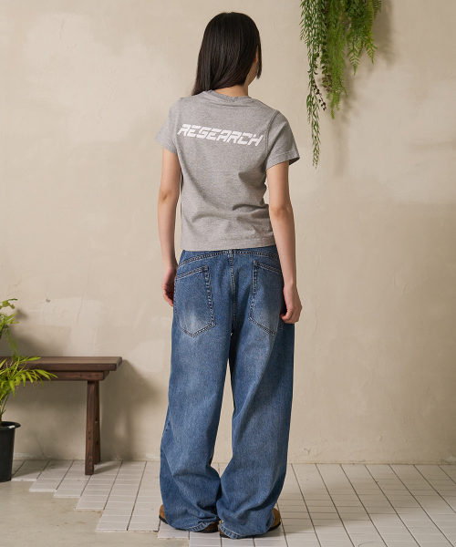 FDR(エフディーアール)の「Old School Wide Fit Denim Jeans Blue(デニムパンツ・メンズ・その他・MEDIUM/LARGE/SMALL)」の3枚目の写真