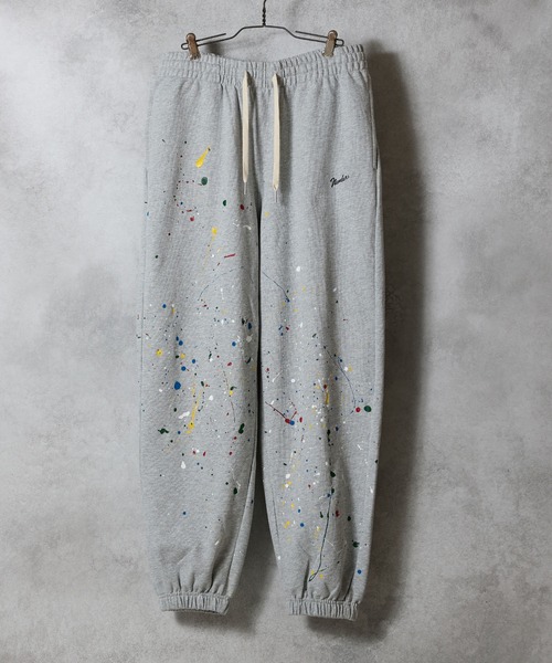 NUMBER (N)INE（ナンバーナイン）の「HAND PAINTED FIRM COTTON EASY SWEATPANTS / ハンドペイント ファーム コットン イージー スウェットパンツ（スウェットパンツ・メンズ・グレー系その他3/グレー/グレー系その他2/ブラック系その他2/ブラック・XL/L/M）」の20枚目の写真