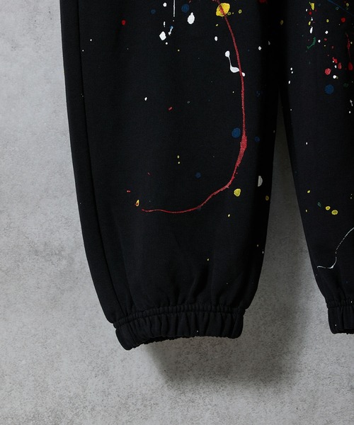 NUMBER (N)INE（ナンバーナイン）の「HAND PAINTED FIRM COTTON EASY SWEATPANTS / ハンドペイント ファーム コットン イージー スウェットパンツ（スウェットパンツ・メンズ・グレー系その他3/グレー/グレー系その他2/ブラック系その他2/ブラック・XL/L/M）」の10枚目の写真