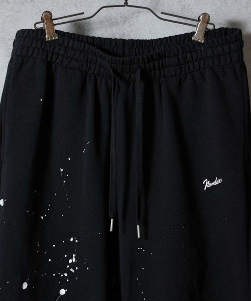 NUMBER (N)INE（ナンバーナイン）の「HAND PAINTED FIRM COTTON EASY SWEATPANTS / ハンドペイント ファーム コットン イージー スウェットパンツ（スウェットパンツ・メンズ・グレー系その他3/グレー/グレー系その他2/ブラック系その他2/ブラック・XL/L/M）」の14枚目の写真