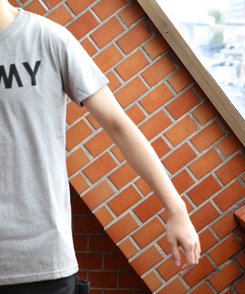 Beautiful Harmony（ビューティフルハーモニー）の「ARMY Tシャツ（Tシャツ/カットソー・メンズ・グレー・X-SMALL/SMALL/MEDIUM）」の22枚目の写真