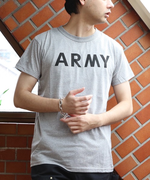 Beautiful Harmony（ビューティフルハーモニー）の「ARMY Tシャツ（Tシャツ/カットソー・メンズ・グレー・X-SMALL/SMALL/MEDIUM）」の12枚目の写真