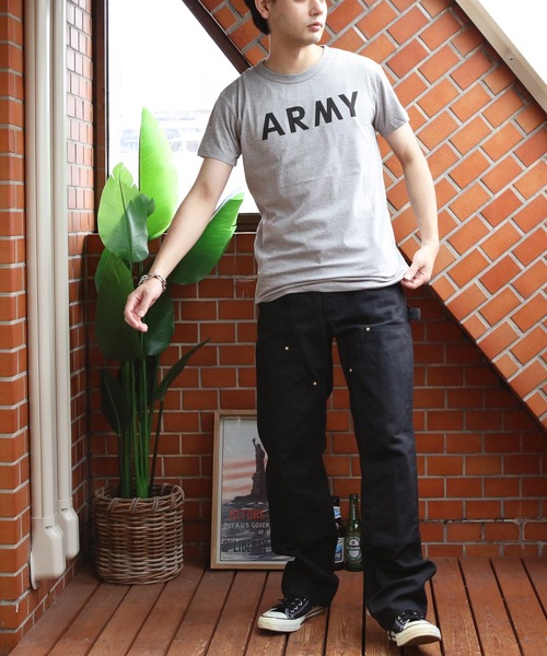 Beautiful Harmony（ビューティフルハーモニー）の「ARMY Tシャツ（Tシャツ/カットソー・メンズ・グレー・X-SMALL/SMALL/MEDIUM）」の8枚目の写真