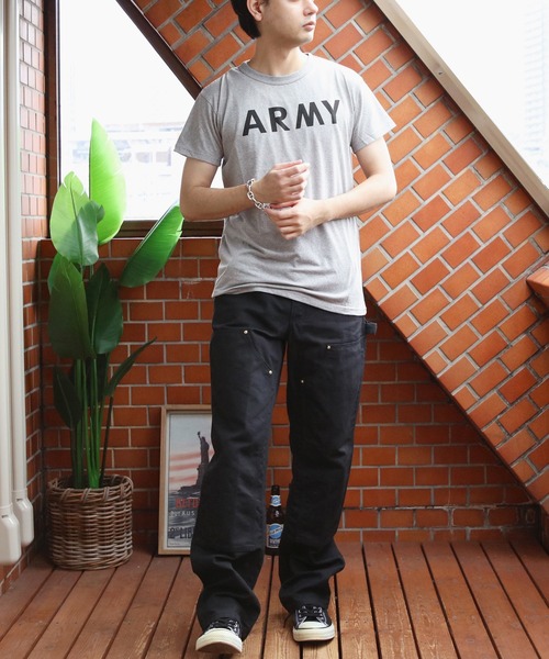 Beautiful Harmony（ビューティフルハーモニー）の「ARMY Tシャツ（Tシャツ/カットソー・メンズ・グレー・X-SMALL/SMALL/MEDIUM）」の5枚目の写真
