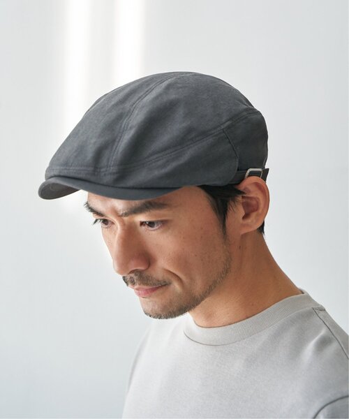 ikka（イッカ）の「ウォッシュコットンハンチング（ハンチング/ベレー帽・メンズ・グレー/ブラック/ベージュ・FREE）」の5枚目の写真