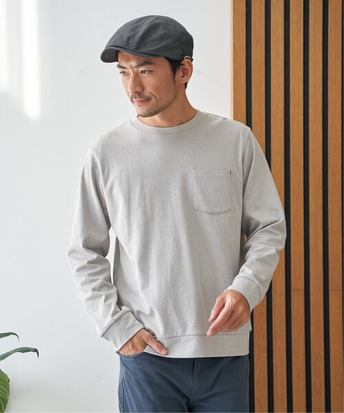 ikka（イッカ）の「ウォッシュコットンハンチング（ハンチング/ベレー帽・メンズ・グレー/ブラック/ベージュ・FREE）」の7枚目の写真