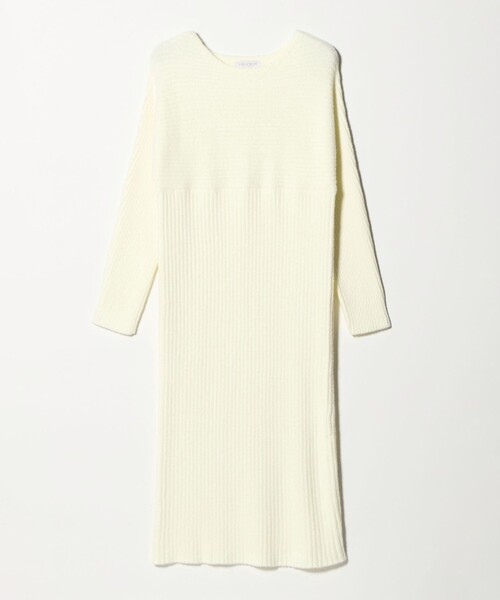 セール】フェザー リブ ドルマン ボートネックワンピース ＜A DAY IN