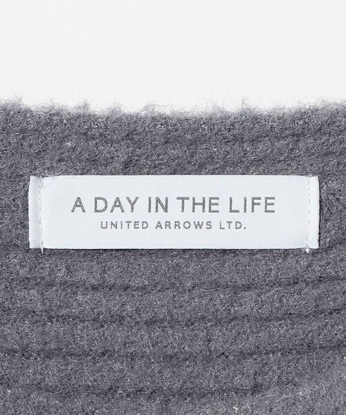 A DAY IN THE LIFE UNITED ARROWS(アデイインザライフユナイテッドアローズ)の「フェザー リブ ドルマン ボートネックワンピース <A DAY IN THE LIFE>(ワンピース・レディース・ベージュ/ダークグレー/オフホワイト・FREE)」の20枚目の写真