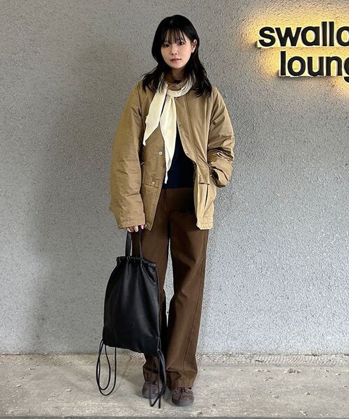 ANOTHER OFFICE WOMEN(アナザー オフィス ウーマン)の「w. Heavy Twill Curved Pants (Brown)(その他パンツ・レディース・その他・36/34)」の4枚目の写真
