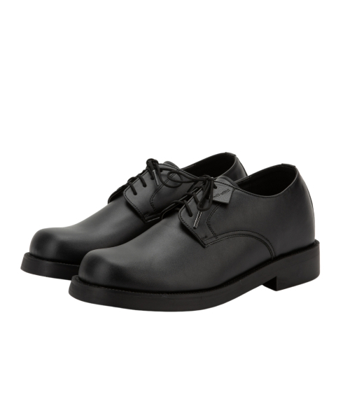 DIFFERSHOE（ディファーシュー）の「702 シャープ ダービーシューズ 7CM マットブラック [マット]（ドレスシューズ・メンズ・ブラック・25cm/26cm/27cm/28cm）」の4枚目の写真
