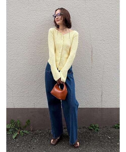 LAGUNAMOON（ラグナムーン）の「パッチポケットセミワイドデニムパンツ（デニムパンツ・レディース・ブラック/ライトブルー/ブルー・SMALL/MEDIUM）」の13枚目の写真