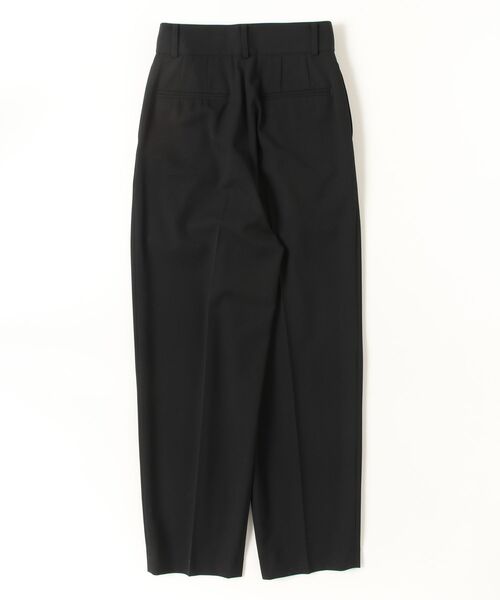 CINOH（チノ）の「WOOL TWO TUCK PANTS（その他パンツ・レディース・ベージュ/ブラック/ブルー・36/38）」の4枚目の写真