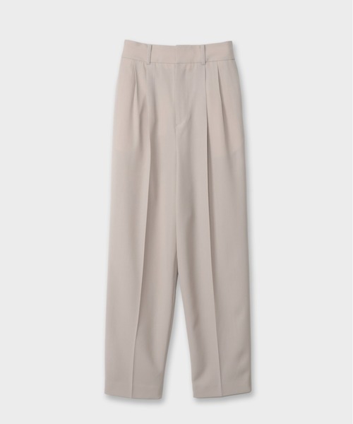 CINOH（チノ）の「WOOL TWO TUCK PANTS（その他パンツ・レディース・ベージュ/ブラック/ブルー・36/38）」の11枚目の写真