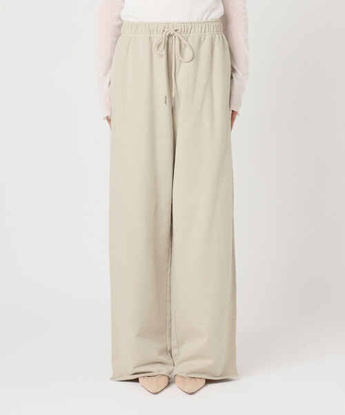 plage(プラージュ)の「JOHNBULL / ジョンブル 別注 SWEAT WIDE パンツ(スウェットパンツ・レディース・カーキ/アイボリー・38/36)」の21枚目の写真