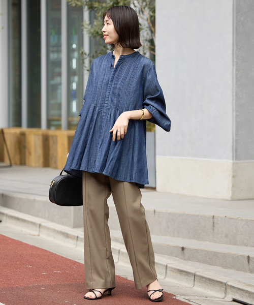 MARCO BIANCHINI(マルコビアンチーニ)の「MARCO BIANCHINI SLOBE別注 ラウンドボストンバッグ ECHO OF PETALS 25107(ボストンバッグ・レディース・キャメル/ブラック・FREE)」の13枚目の写真