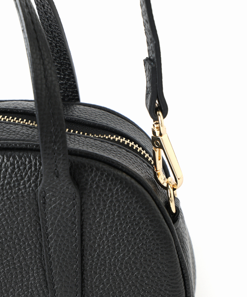 MARCO BIANCHINI(マルコビアンチーニ)の「MARCO BIANCHINI SLOBE別注 ラウンドボストンバッグ ECHO OF PETALS 25107(ボストンバッグ・レディース・キャメル/ブラック・FREE)」の6枚目の写真