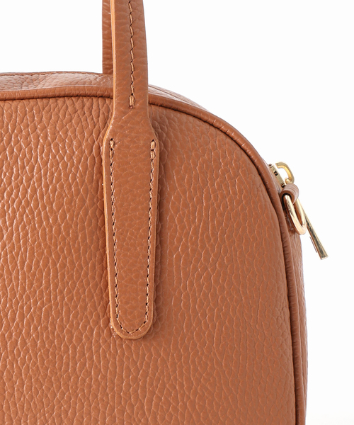 MARCO BIANCHINI(マルコビアンチーニ)の「MARCO BIANCHINI SLOBE別注 ラウンドボストンバッグ ECHO OF PETALS 25107(ボストンバッグ・レディース・キャメル/ブラック・FREE)」の10枚目の写真